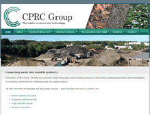 Tablet Screenshot of cprcgroup.com